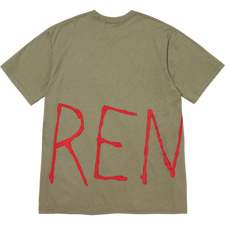 Supreme Painted Tee Olive