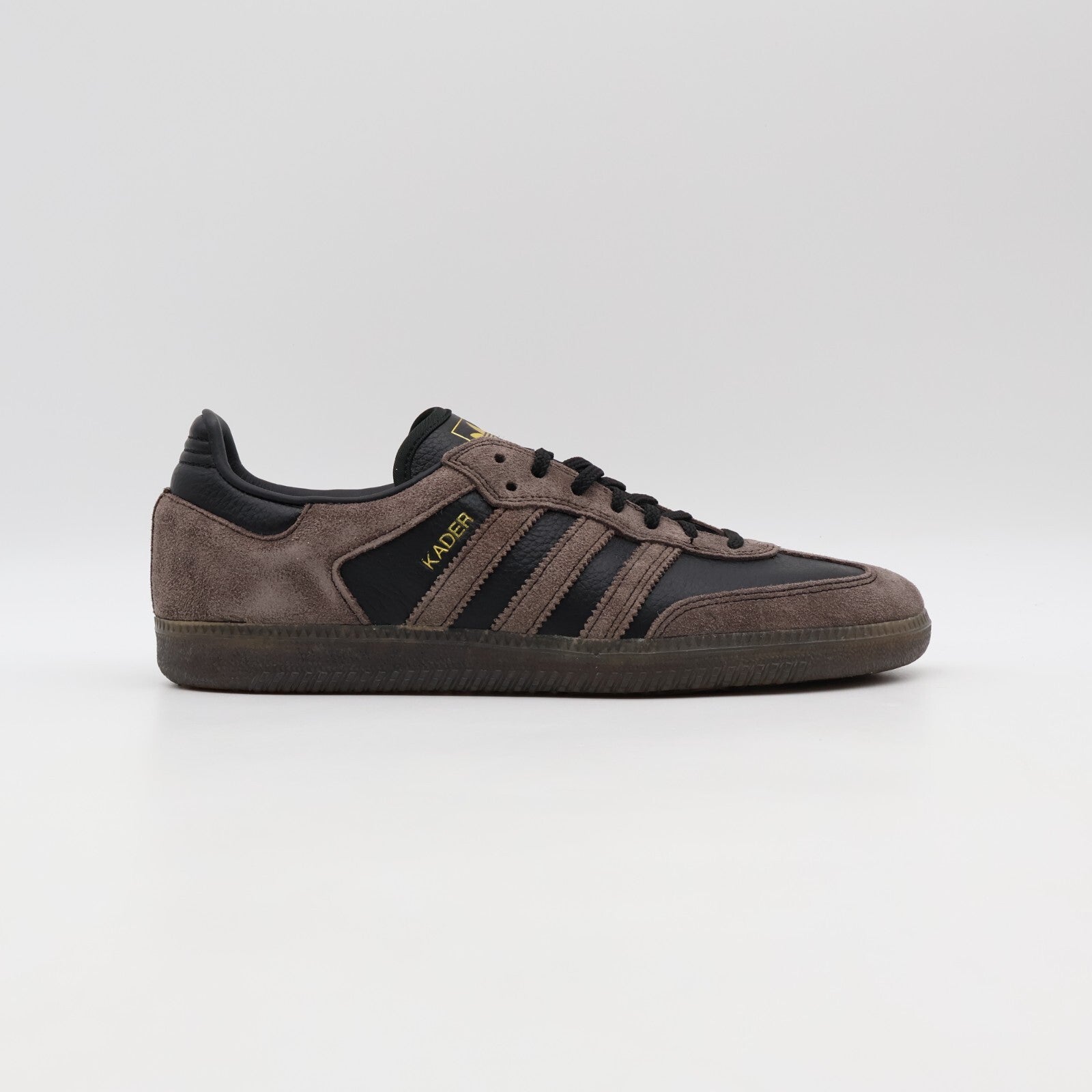 IF9235 Kader Sylla adidas Originals Samba ADV Core Black Brown Gum (Men's)