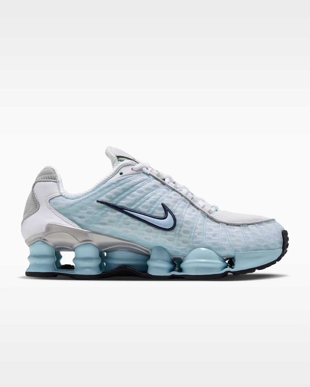 AR3566-012 Nike Shox TL "Neutral Grey/Navy" (Women's)