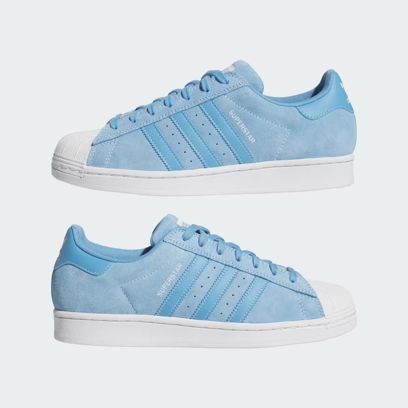 JQ1102 adidas Originals Superstar ADV Light Blue Cloud White Light Blue (Men's)