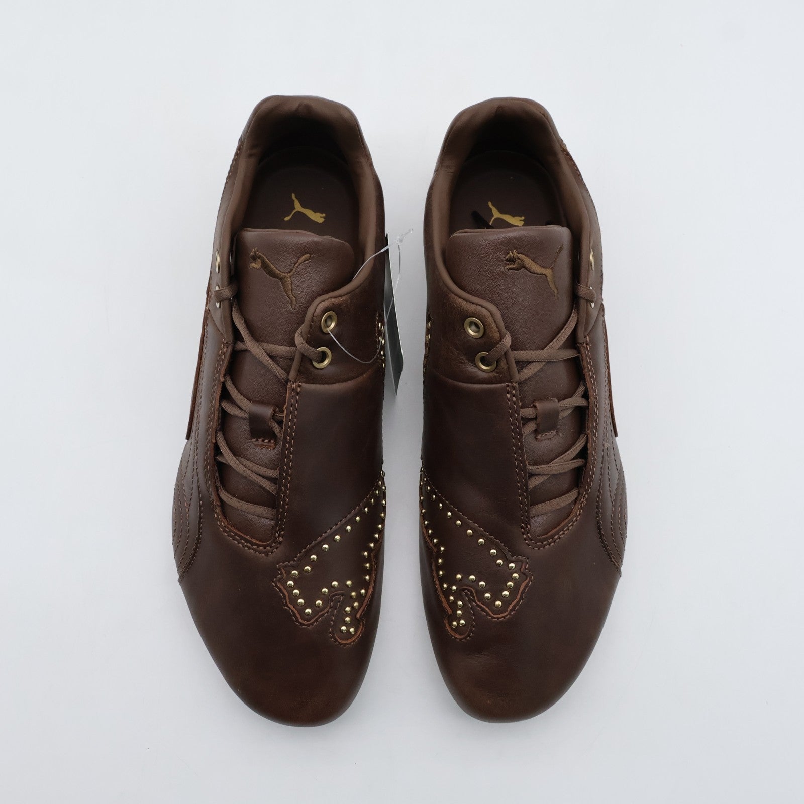 405962-01 Puma Future Cat Studs Espresso Brown Gold (Men's)