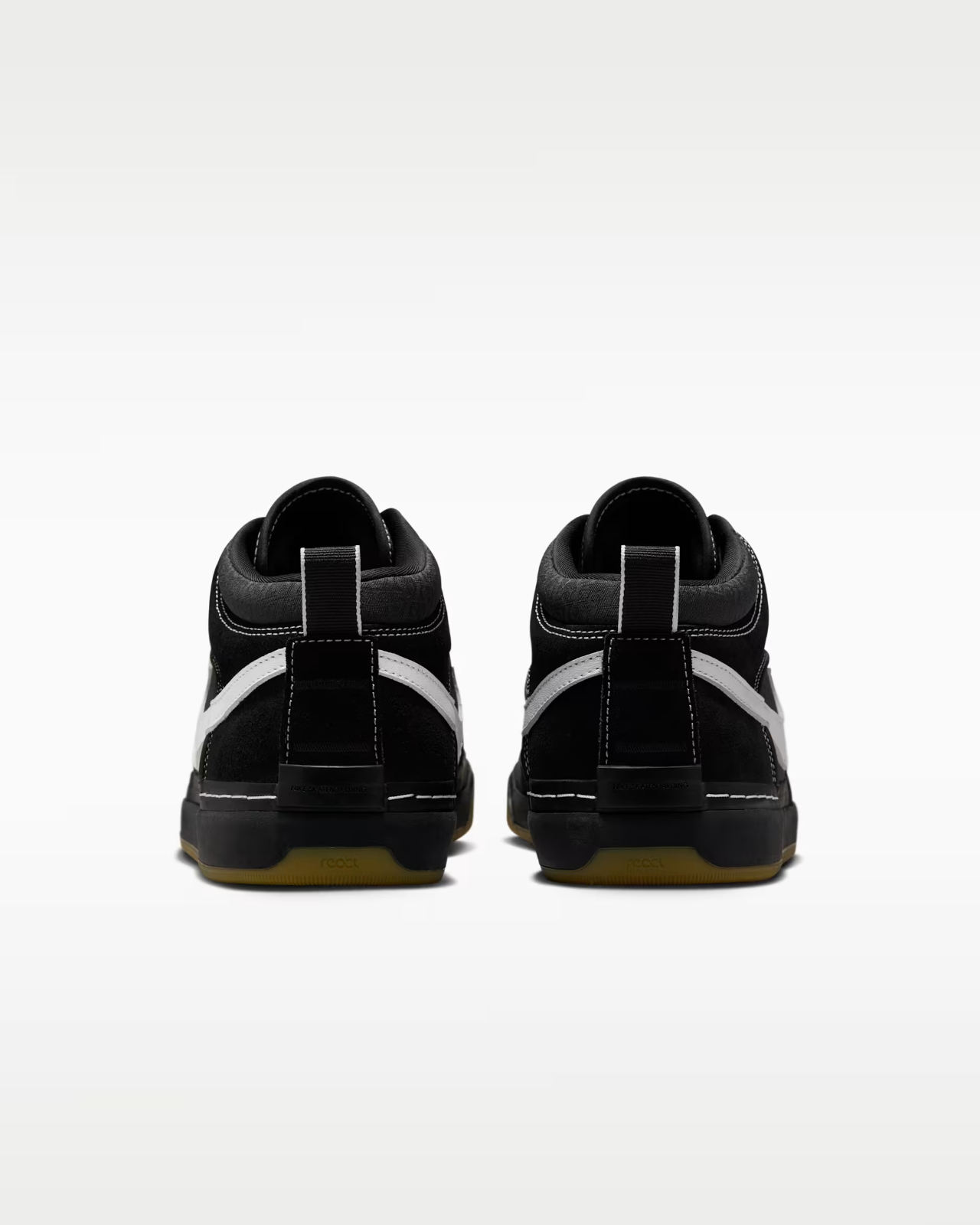 DX4361-005 Nike SB React Leo "Black/Gum" (Men's)