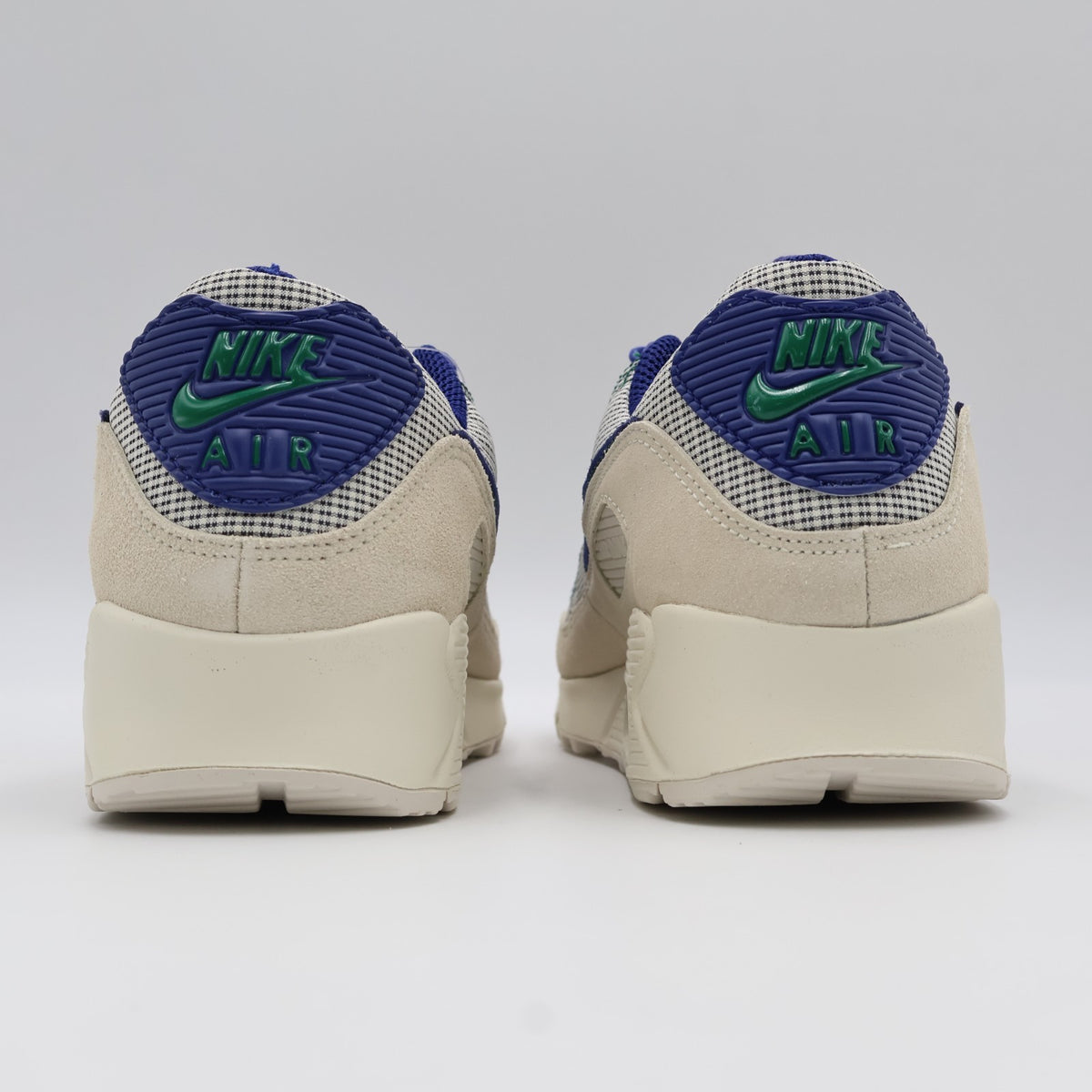 IR1950-100 Nike Air Max 90 "Coconut Milk/Deep Royal Blue"