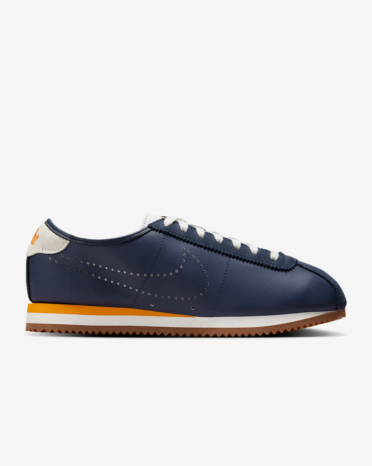 HQ1841-400 Nike Cortez Leather Midnight Navy Summit White (Women's)