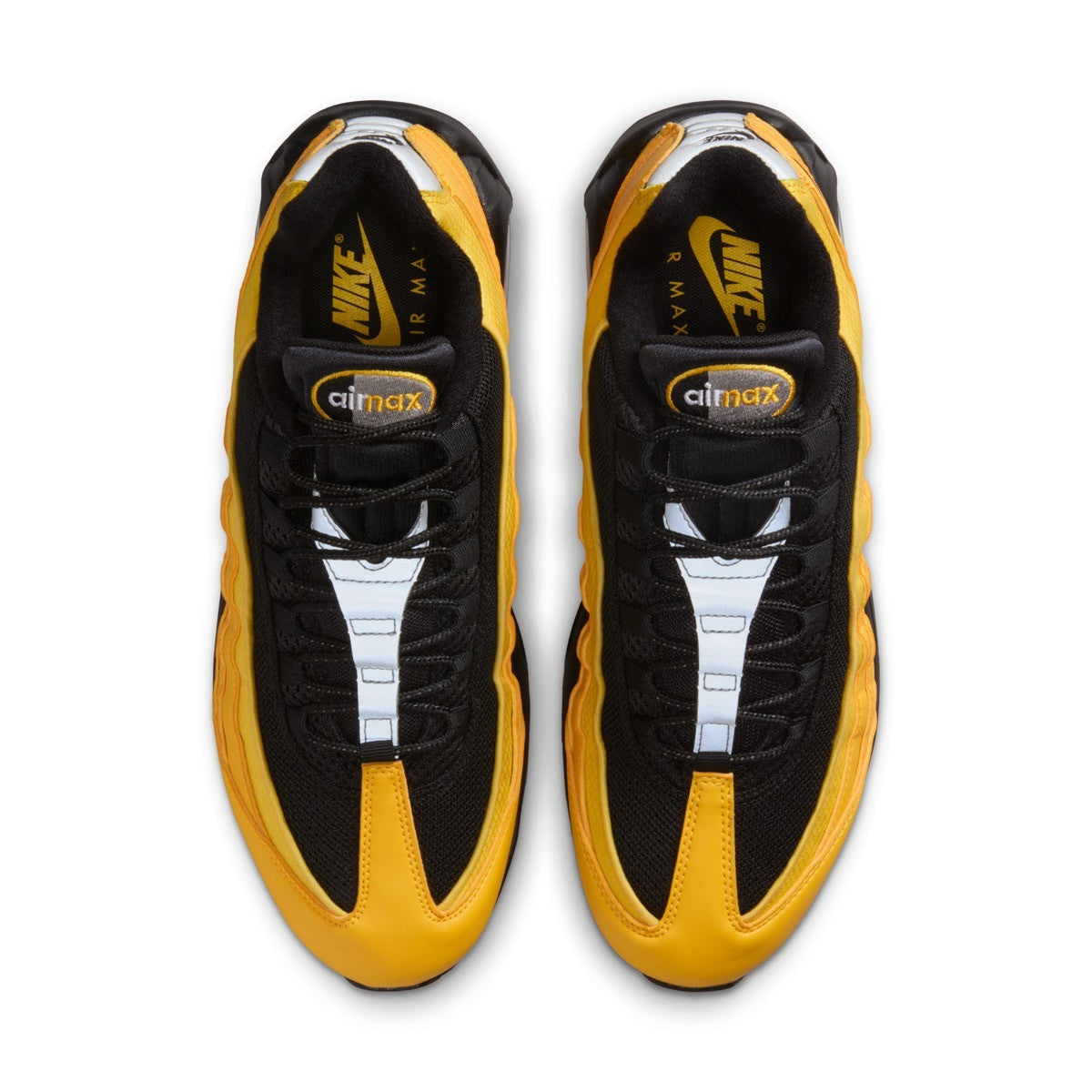 IB1667-700 Nike Air Max 95 Big Bubble Varsity Maize Black ( Men's )
