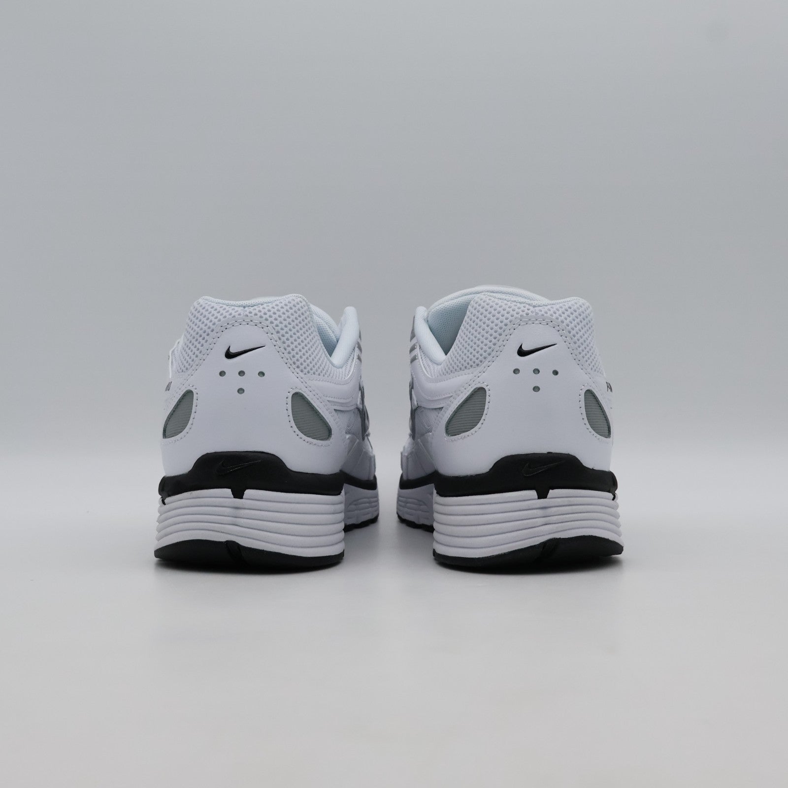 CD6404-107 Nike P-6000 White Metallic Silver Black Black (Men's)