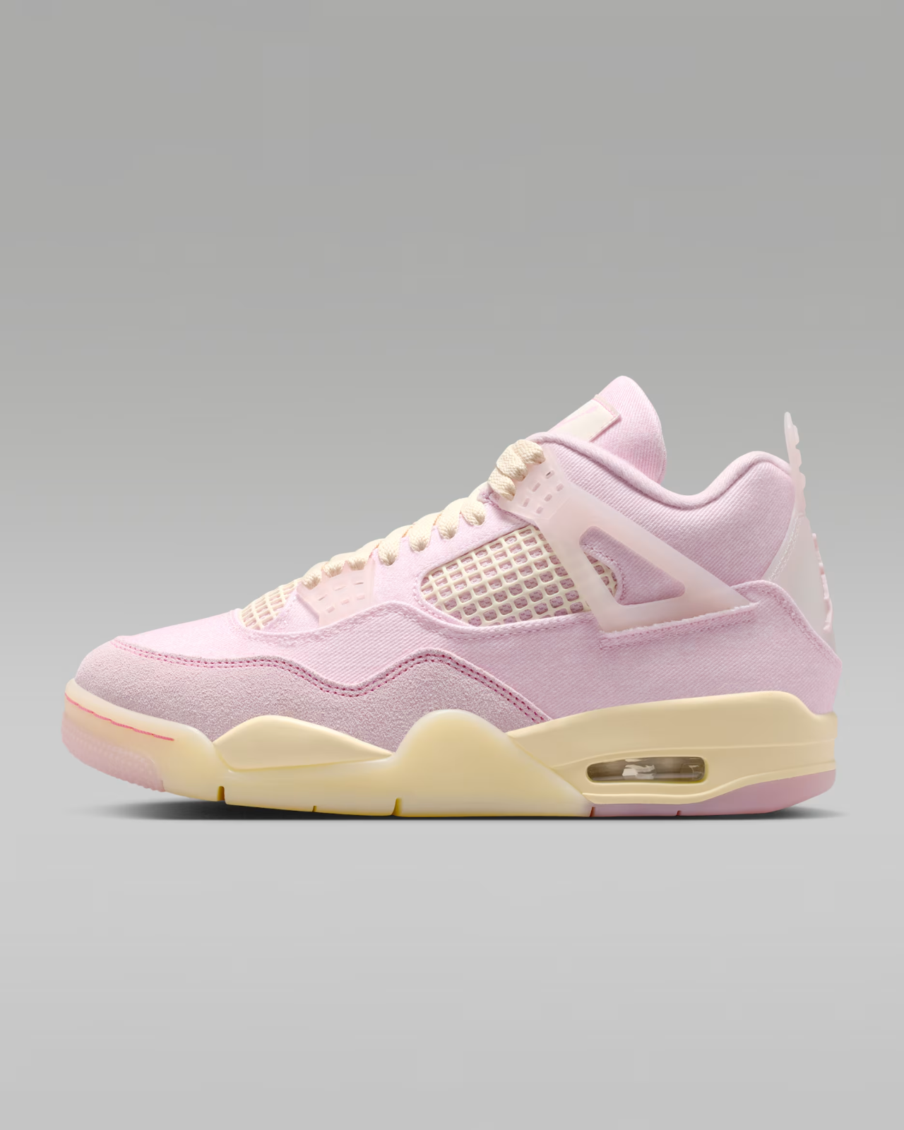 IB6716-600 Nike Air Jordan 4 Retro "Pearl Pink/Iced Carmine" (Women's)