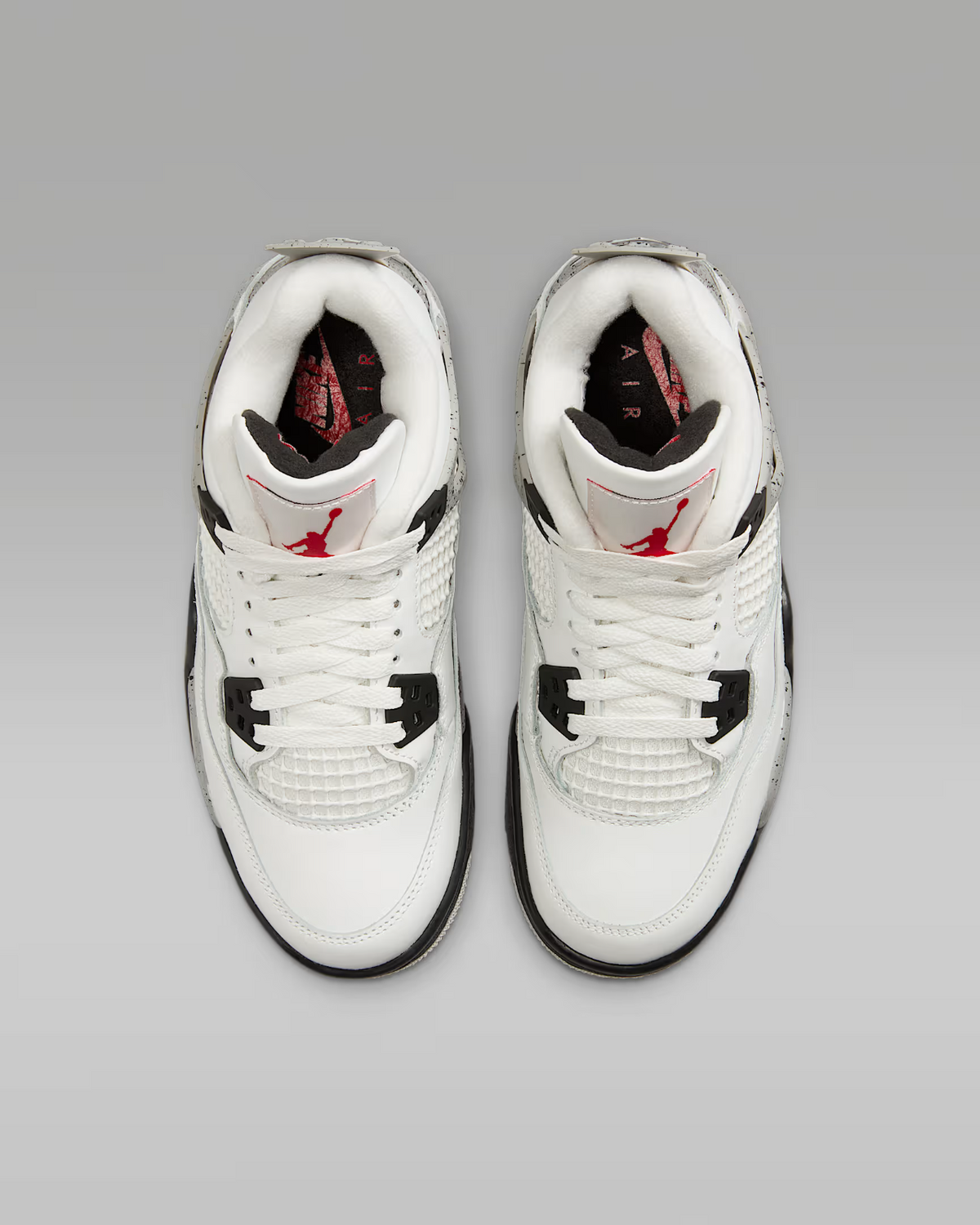IB4171-100 Nike GS Air Jordan 4 Retro White Cement