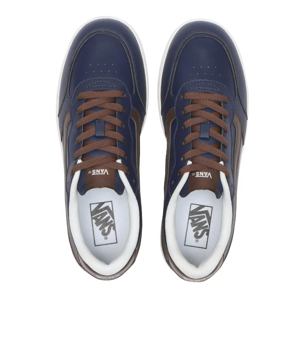 667187-0003 Vans Bravo "Navy/Brown" (V2740) (Men's)