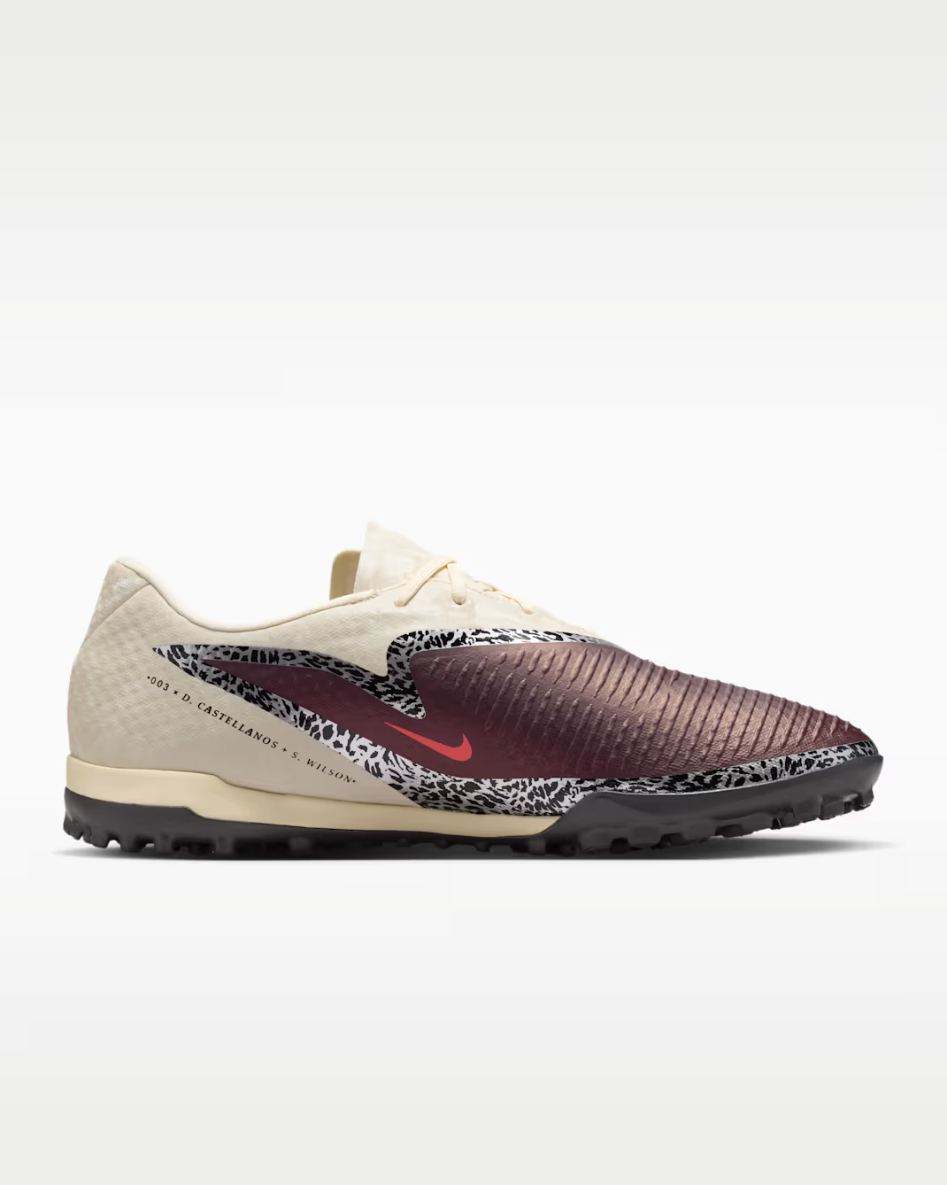 IO8449-661 Nike United Phantom 6 Low Academy Burgundy Crush Fossil (Men's)