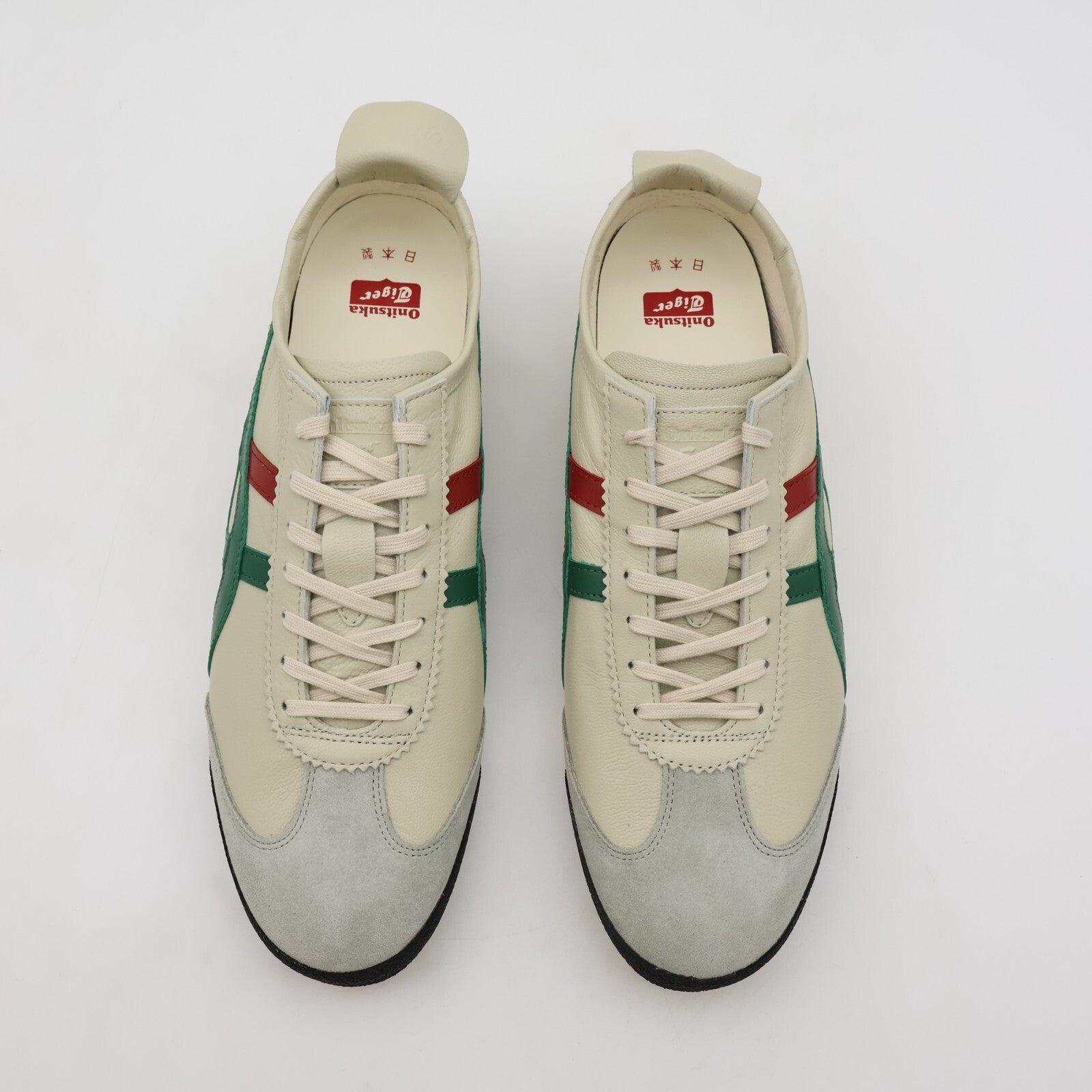1181A436-100 Onitsuka Tiger NIPPON MADE Mexico 66 Deluxe Cream Green (Men's)