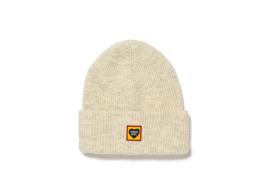 HUMAN MADE Big Beanie White