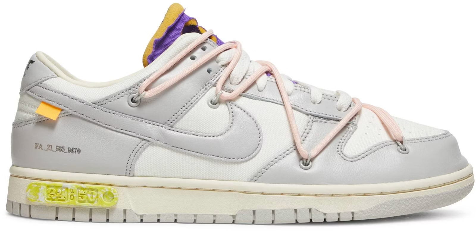 DM1602-119 Off-White Ã Nike Dunk Low 1 of 50 "Lot.24" (Men's)