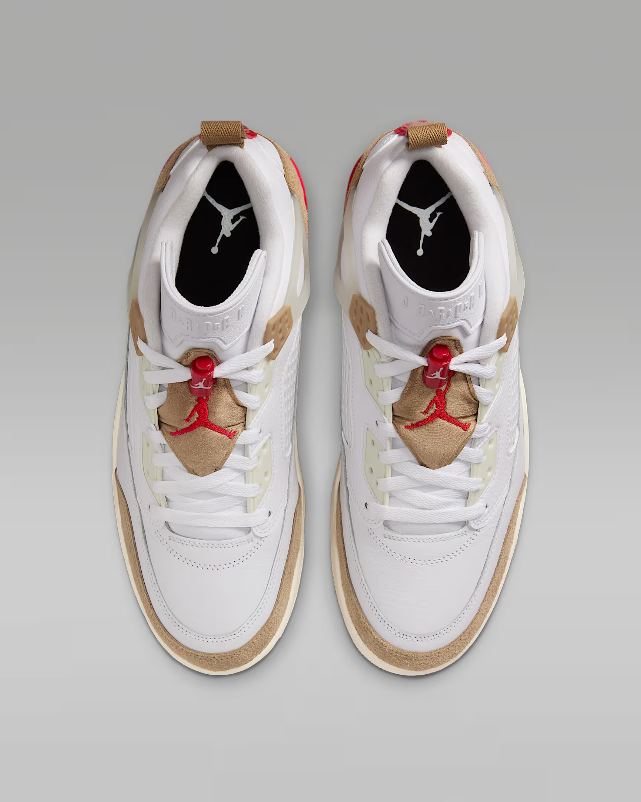 FQ1759-105 Nike Jordan Spizike Low White Desert Camo Sail Fire Red (Men's)