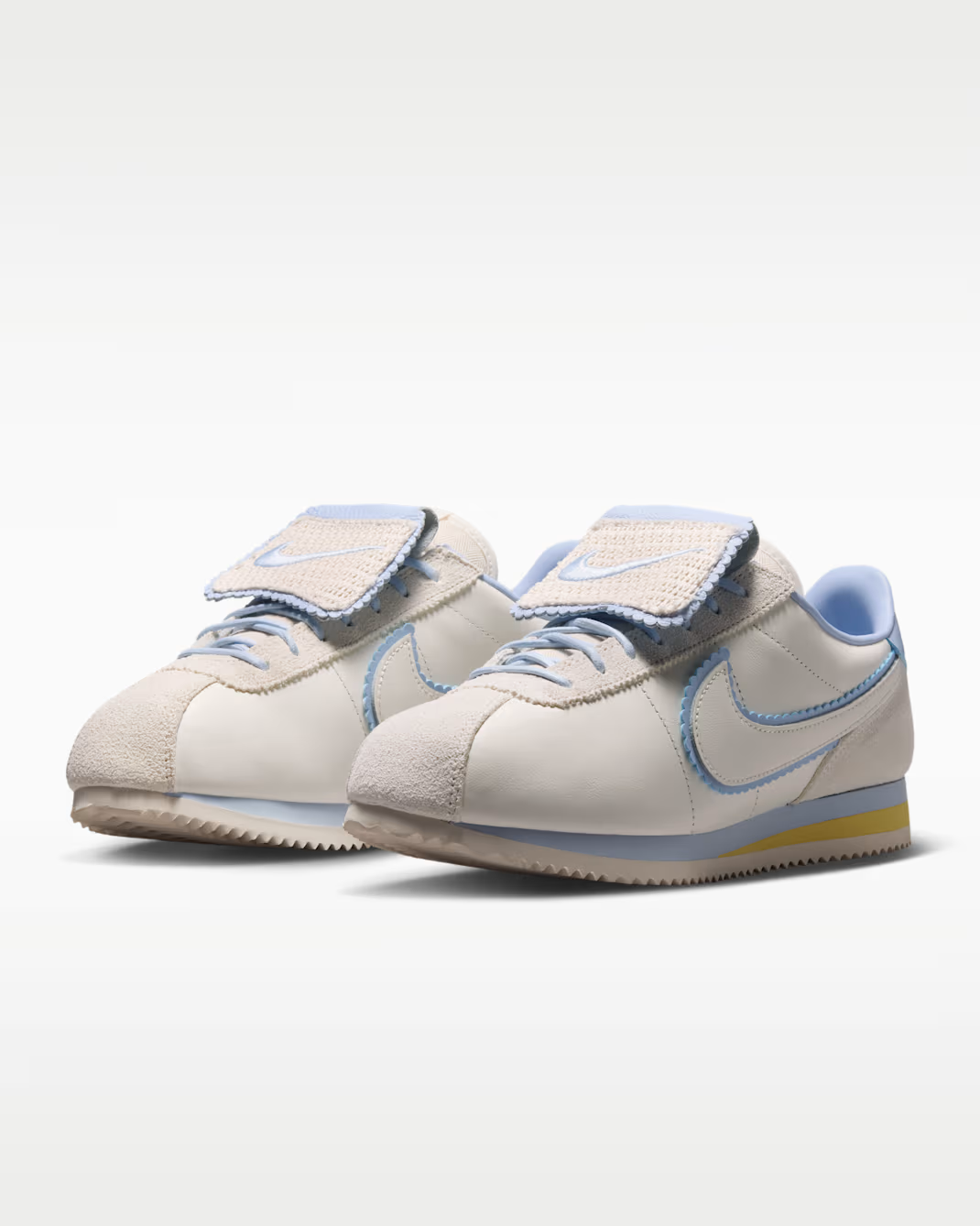 IW6363-117 Nike Cortez Sail Hydro Blue (Women's)