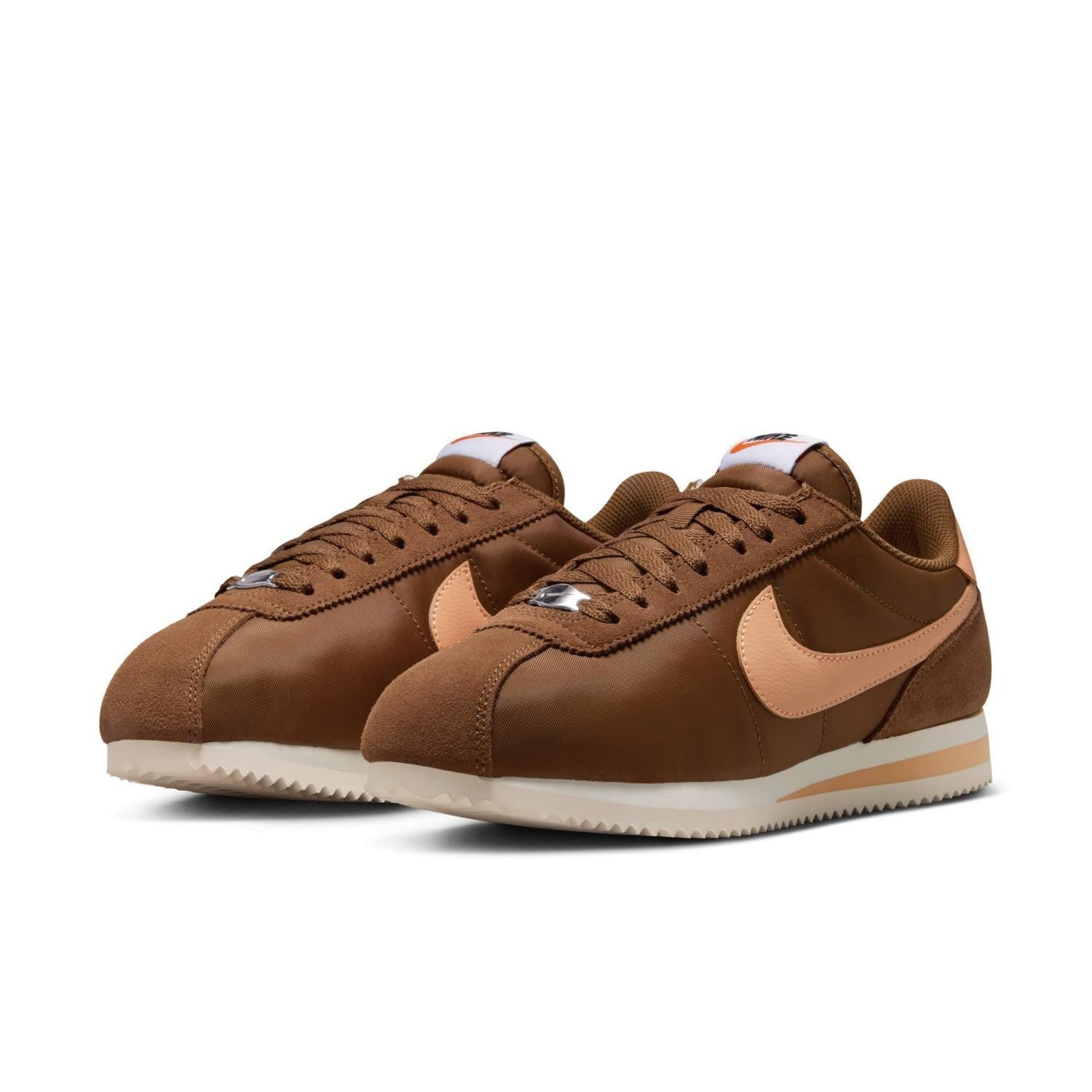 DZ2795-202 Nike  Cortez Textile Light British Tan Sail Orange Chalk (Women's)