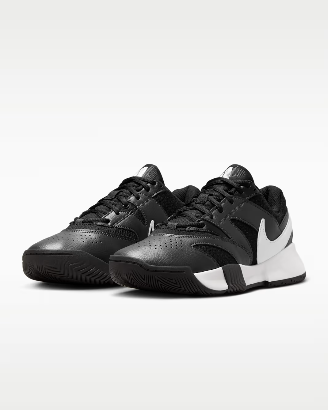 FD6575-001 Nike Court Lite 4 Black White (Women's)