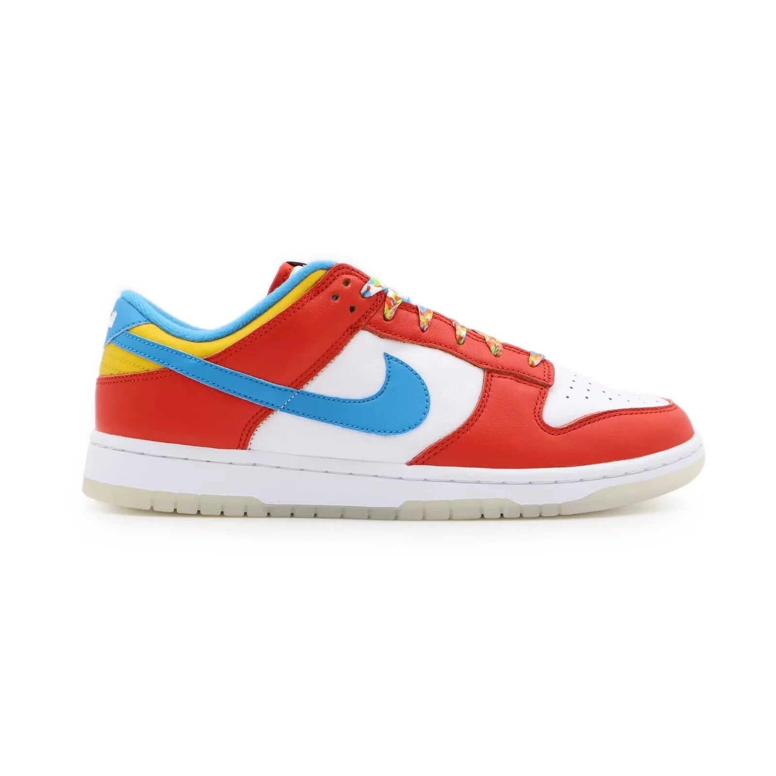 DH8009-600 Nike Dunk Low LeBron James Fruity Pebbles Habanero Red (Men's)