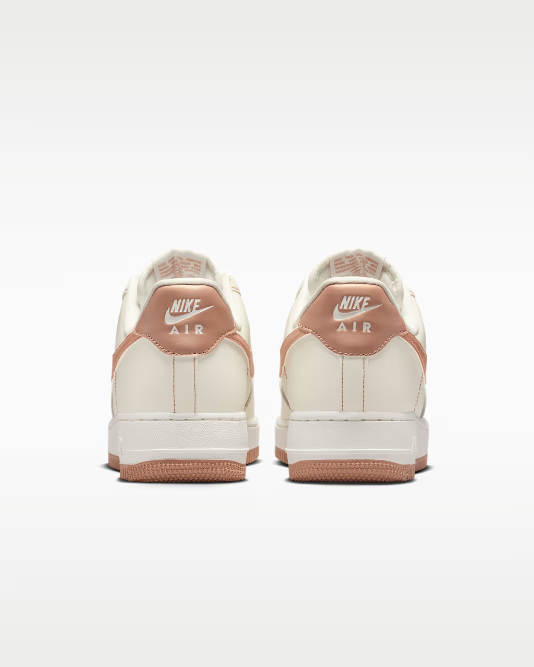 IQ9428-133 Nike Air Force 1 '07 Sail Rose Gold (Women's)