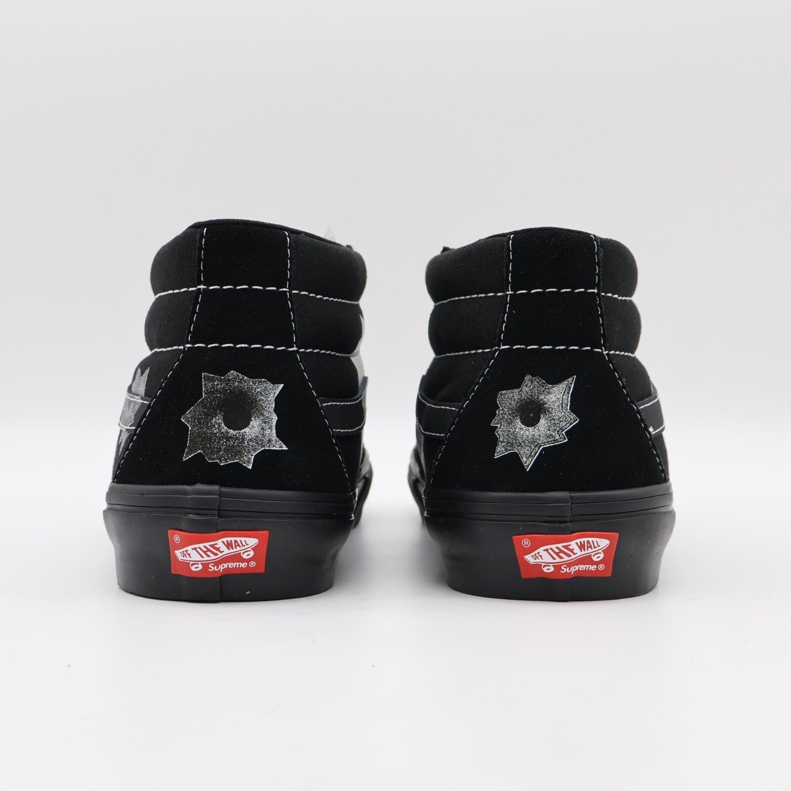 VN0A5KS1BLK Nate Lowman Supreme Vans Skate Grosso Mid Bullet Hole Black (Men's)