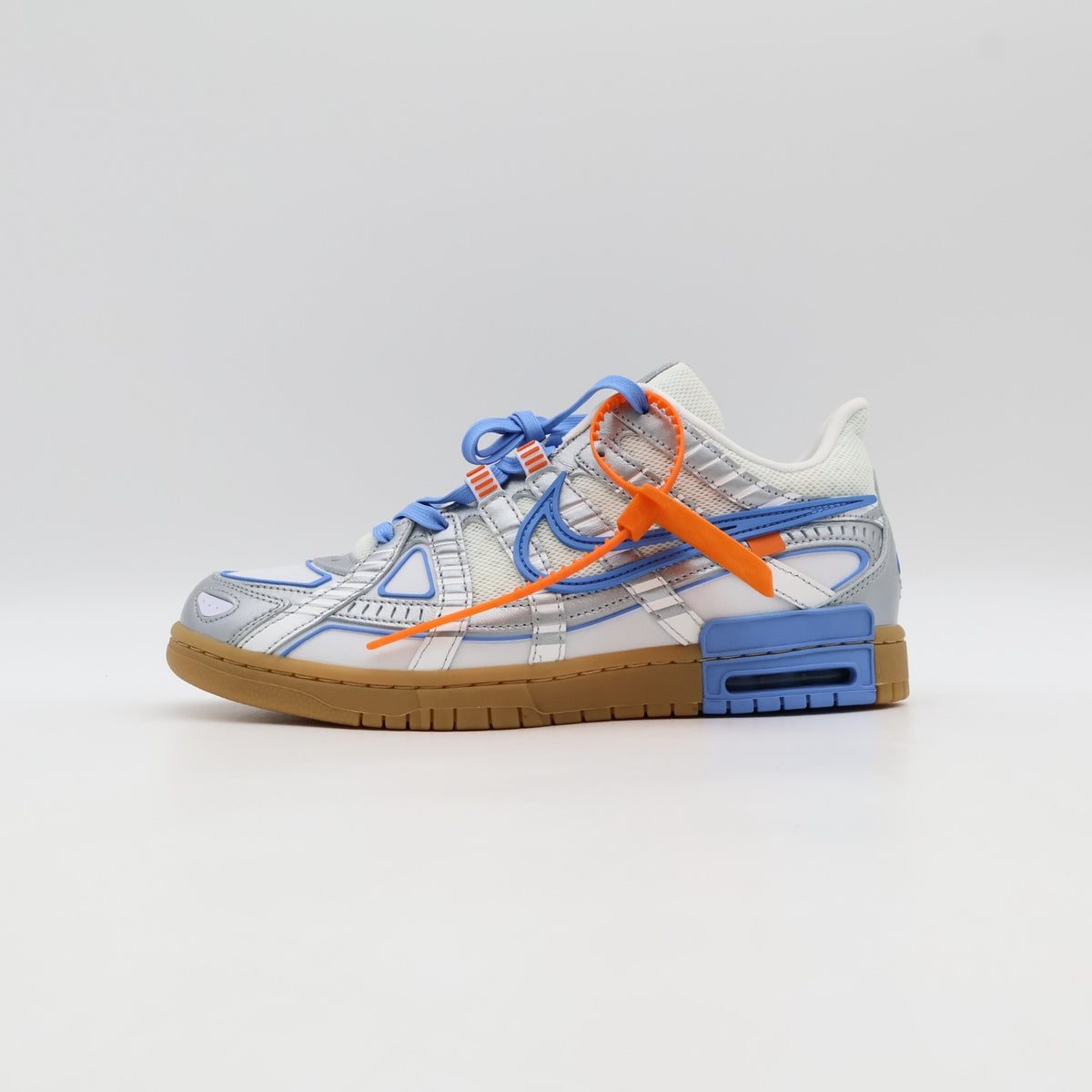 CU6015-100 Off White Nike Air Rubber Dunk University Blue White UNC (Men's)