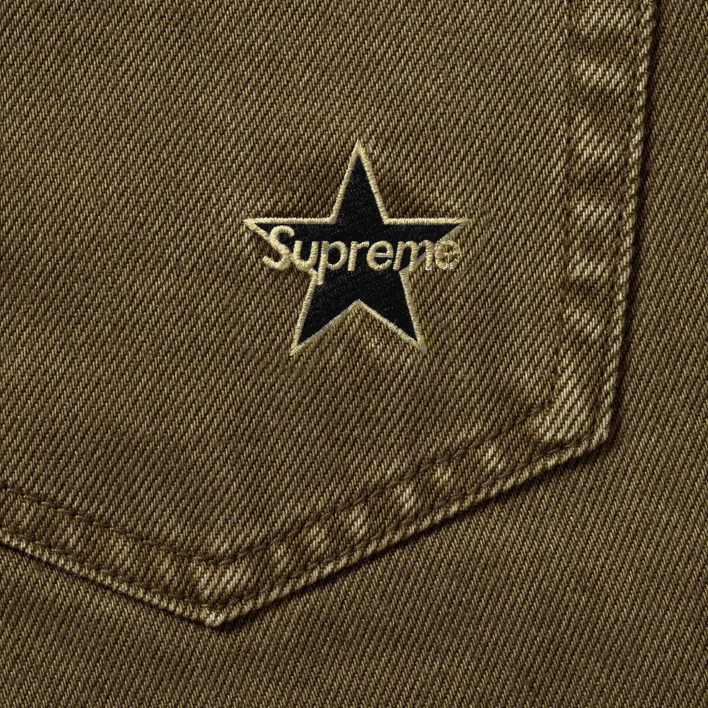 Supreme Regular Jean (26SS) Olive