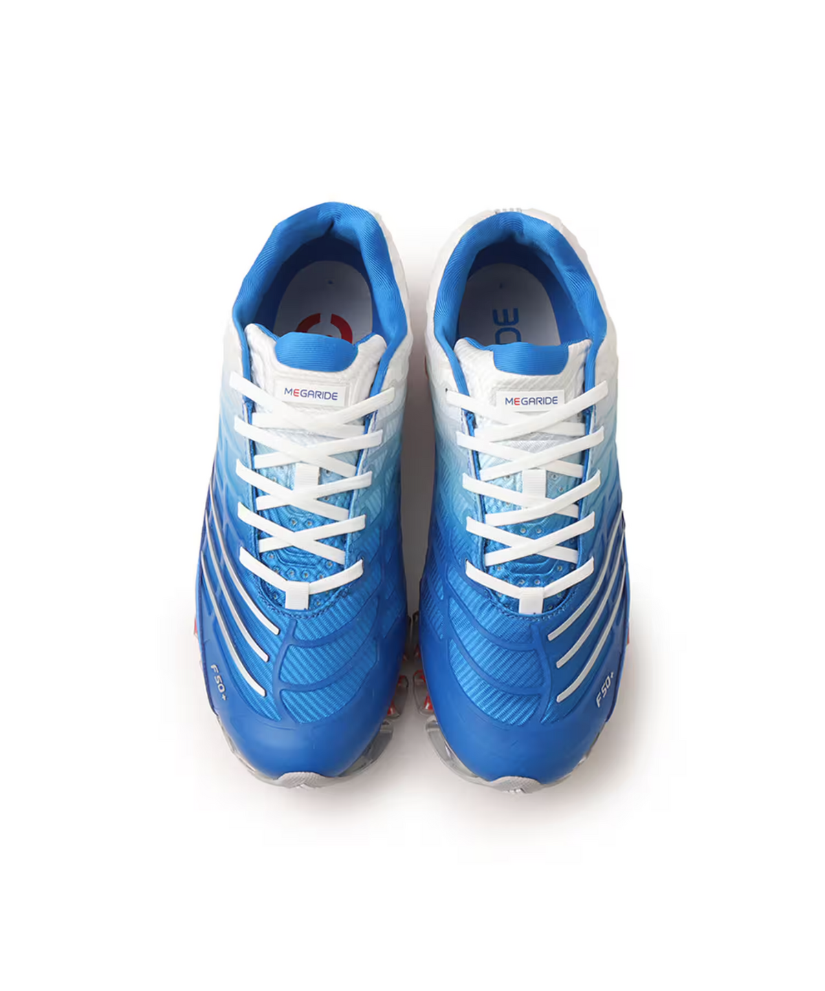 JR4632 adidas Originals Megaride F50 Blue Bird Silver Metallic Footwear (Men's)