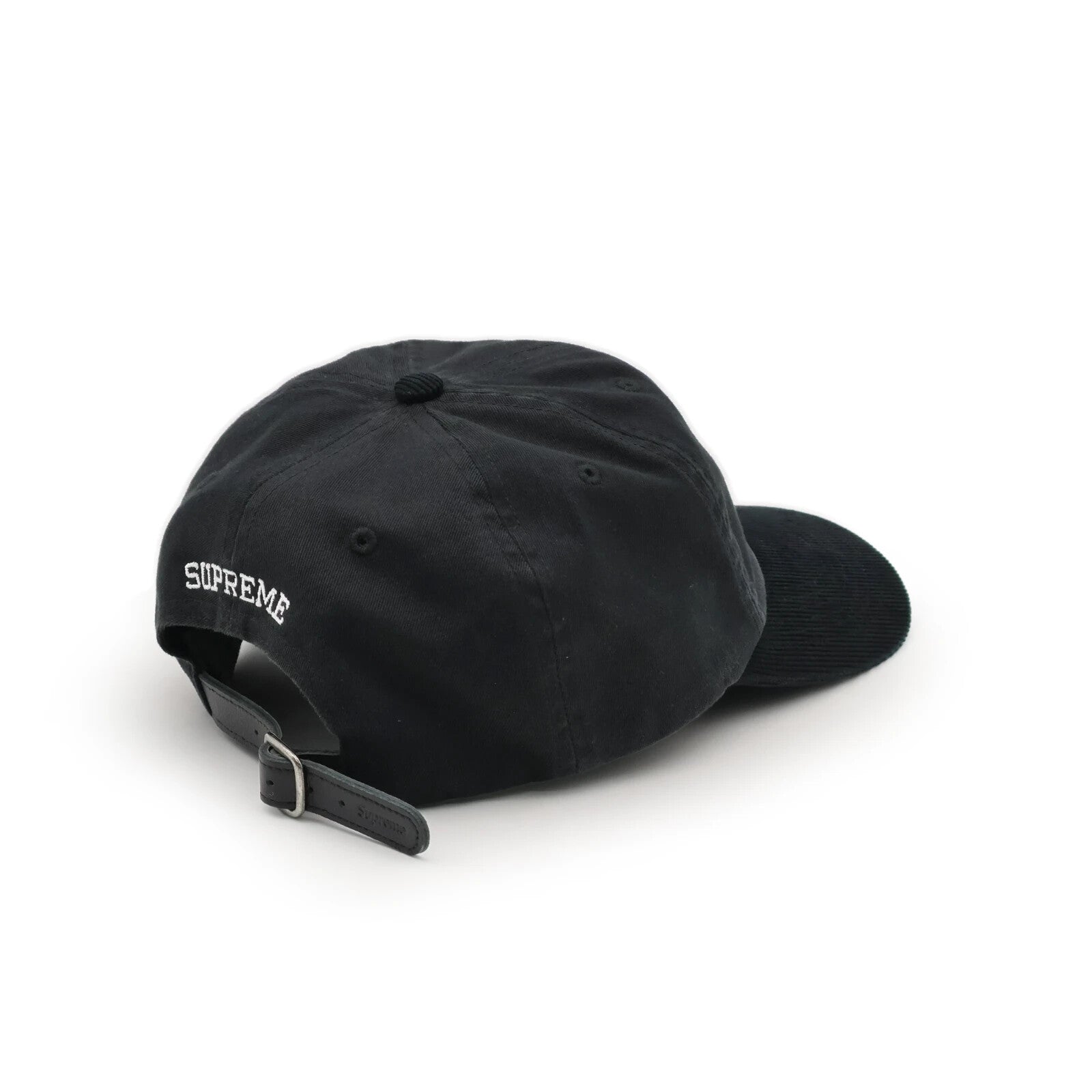 Supreme 2-Tone S Logo 6-Panel Black