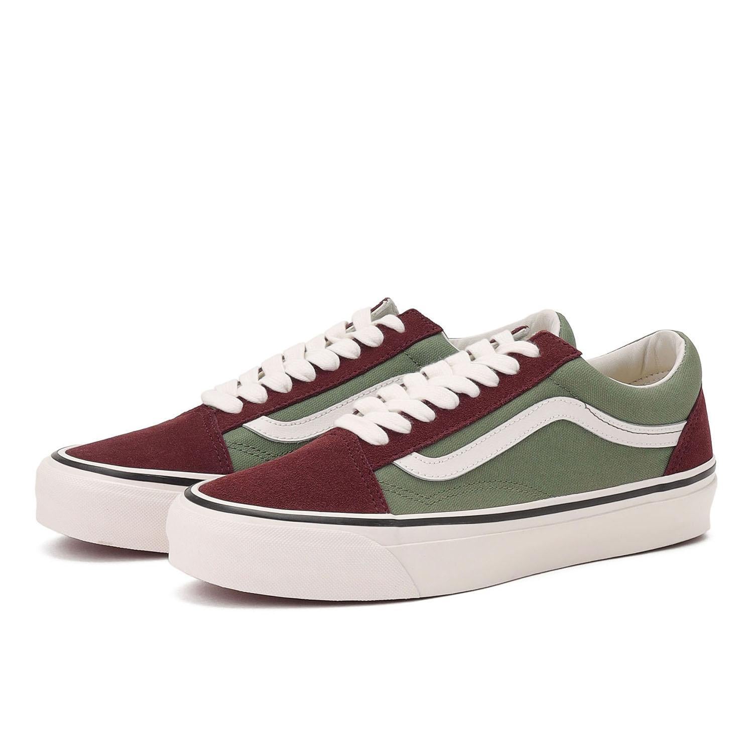 VN000D56BGS Vans Premium Old Skool Brown Green (Men's)