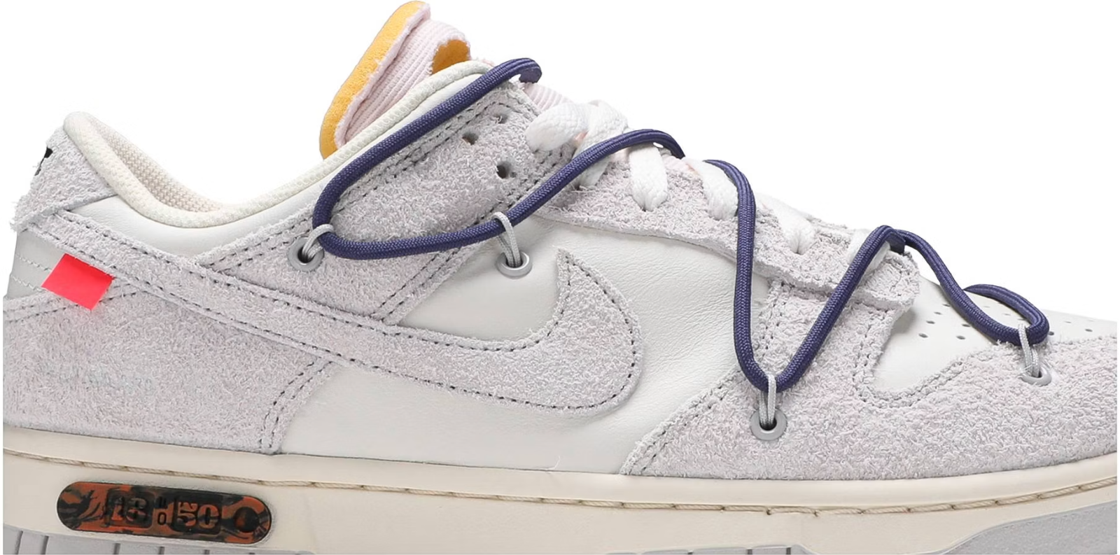 DJ0950-112 Off-White Ã Nike Dunk Low 1 of 50 "Lot.18" (Men's)