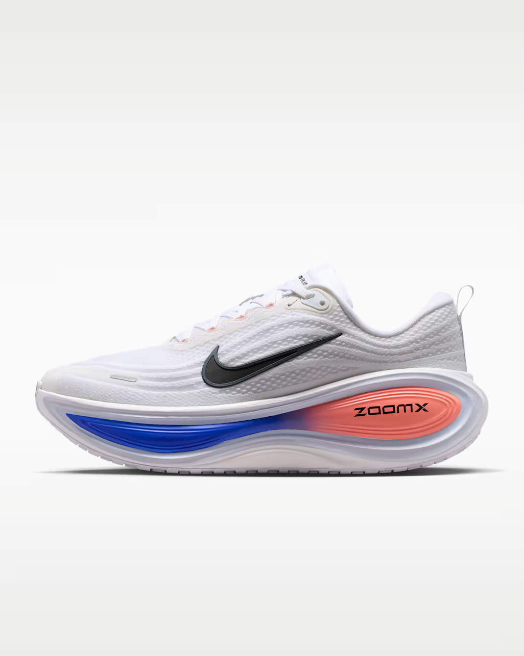 HV8150-108 Nike Vomero Plus "White/Atomic Pink/Racer Blue" (Men's)