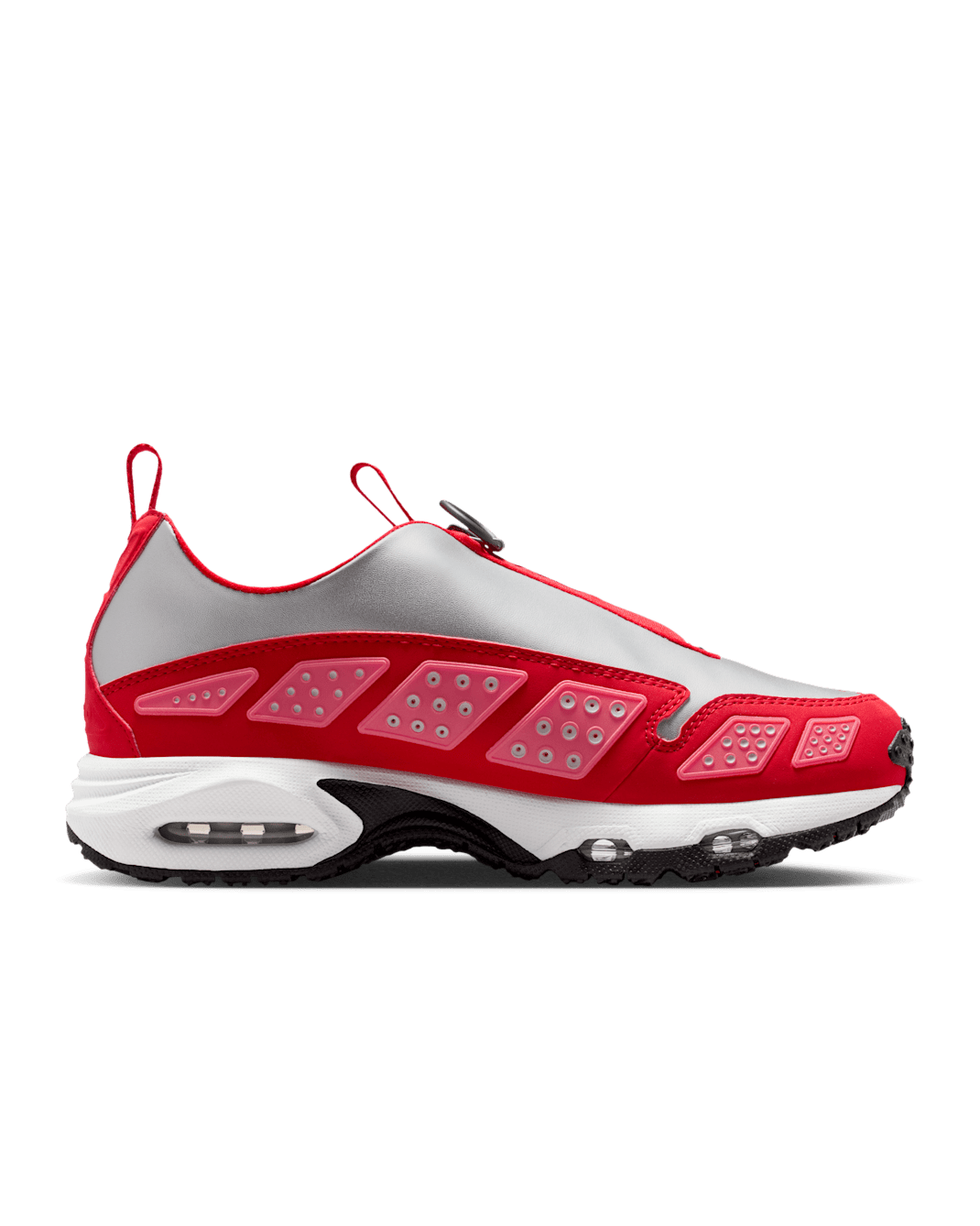 IH3988-001 Nike Air Max SNDR Fusion Red and Silver ( Women's)