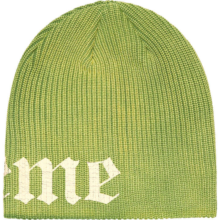 Supreme Old English Printed Beanie Green