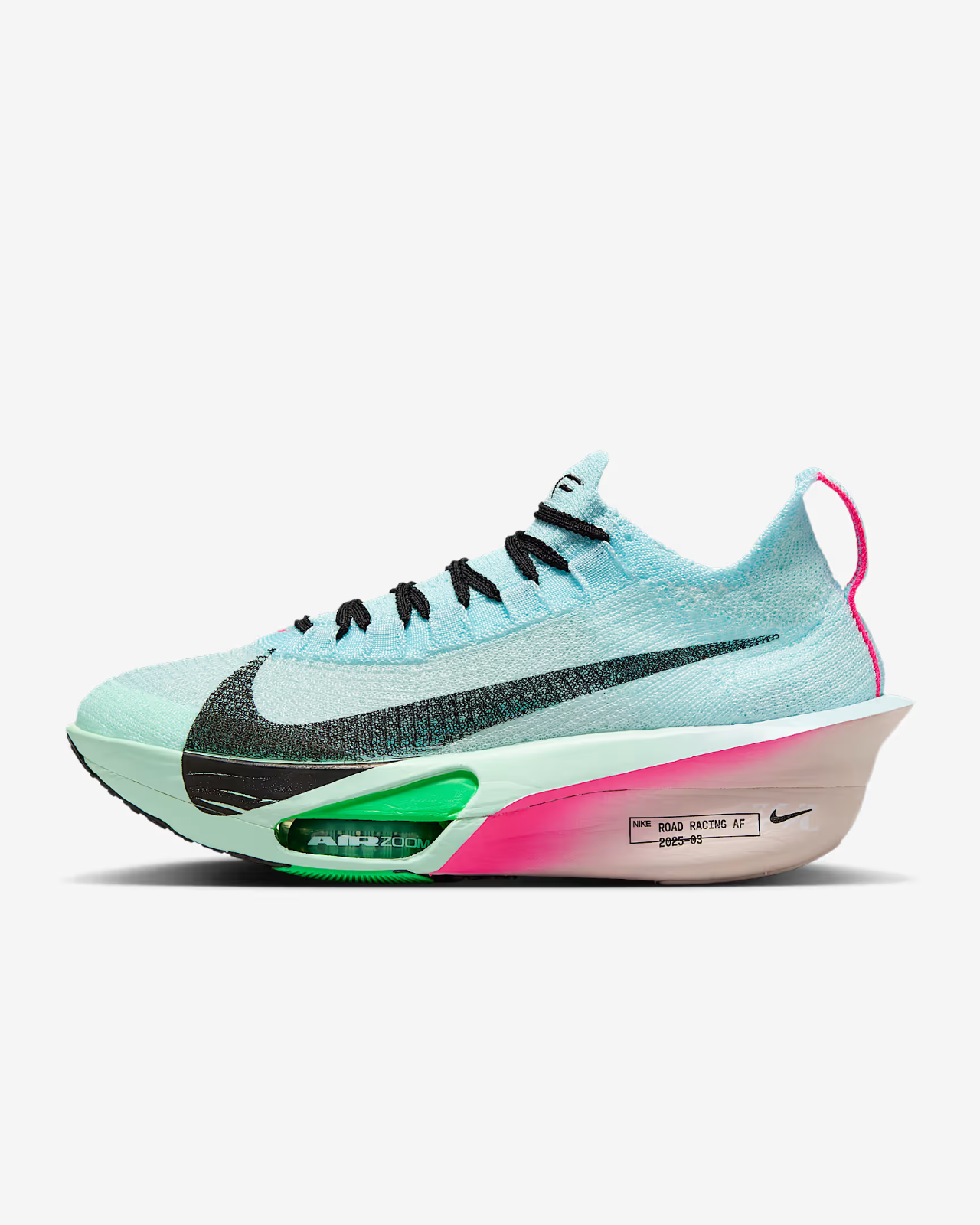 FD8315-400 Nike  Alphafly 3 Glacier Blue Mint Foam Green Shock Black (Women's)