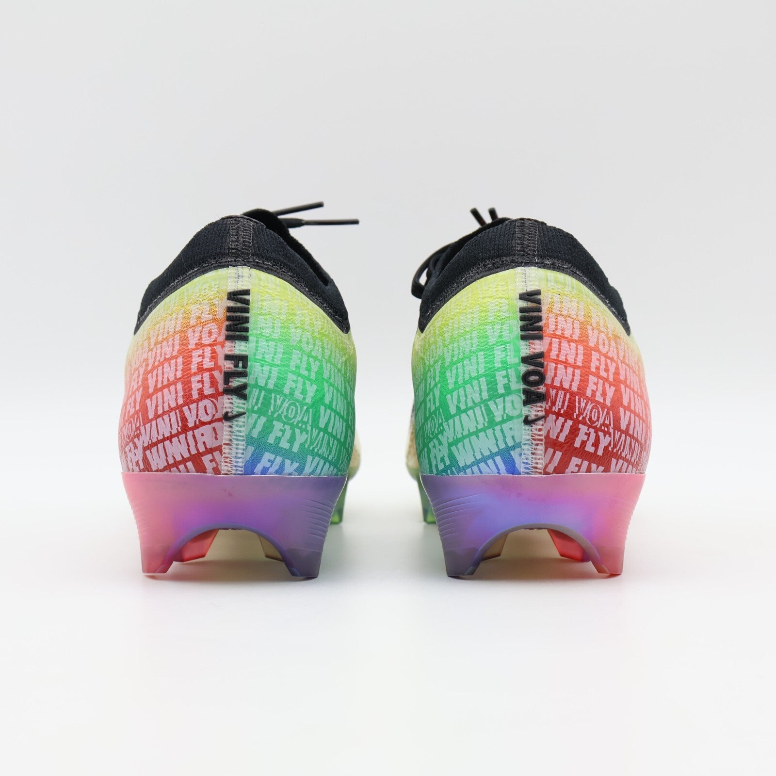 IB2356-001 Vini Jr. Nike Mercurial Vapor 16 Elite Black Green Spark (Men's)