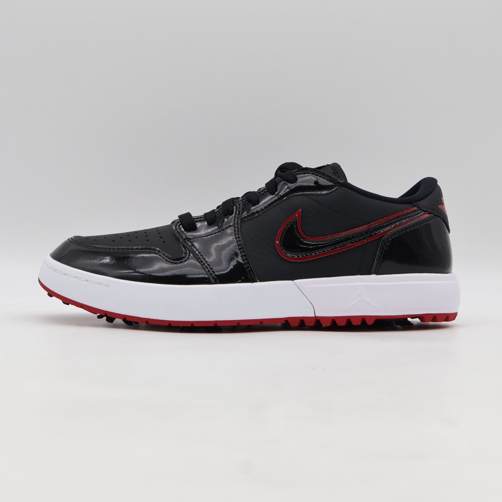 IQ3417-002 Nike Air Jordan 1 Low Golf Black White Varsity Red (Men's)