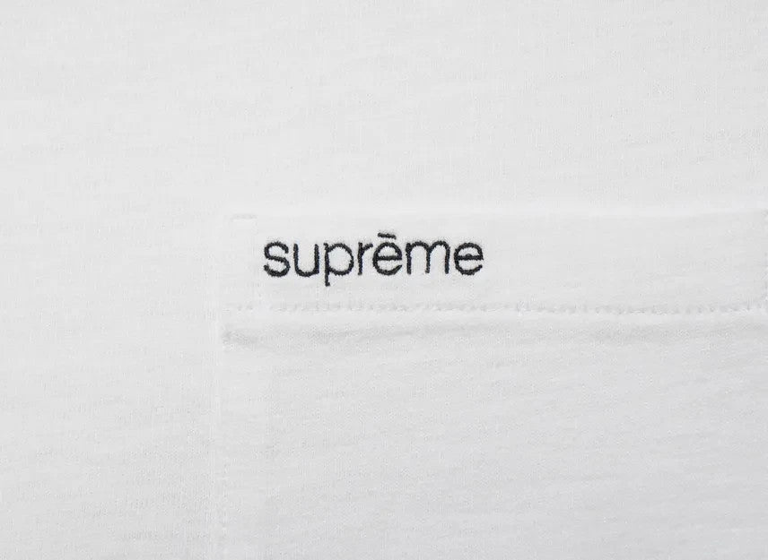 Supreme S/S Pocket Tee "White"