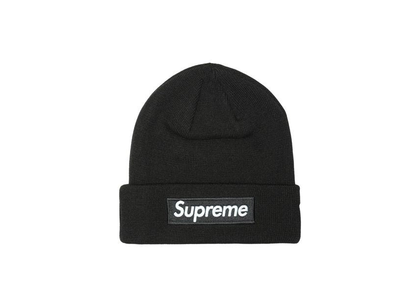 Supreme New Era Box Logo Beanie Black FW24