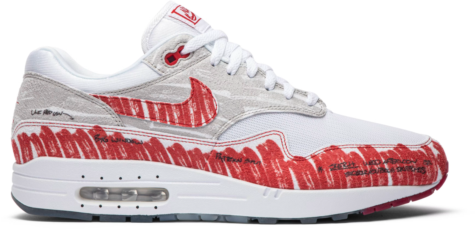 CJ4286-101 Nike Air Max 1 "Tinker Hatfield Sketch" (Men's)