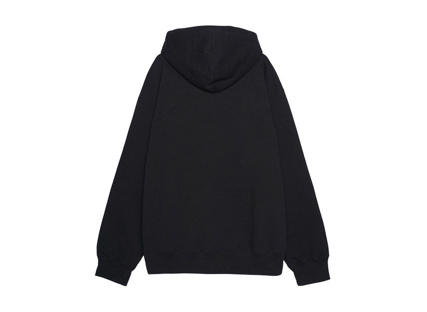 Supreme Small Box Zip Up Hooded Sweatshirt Black