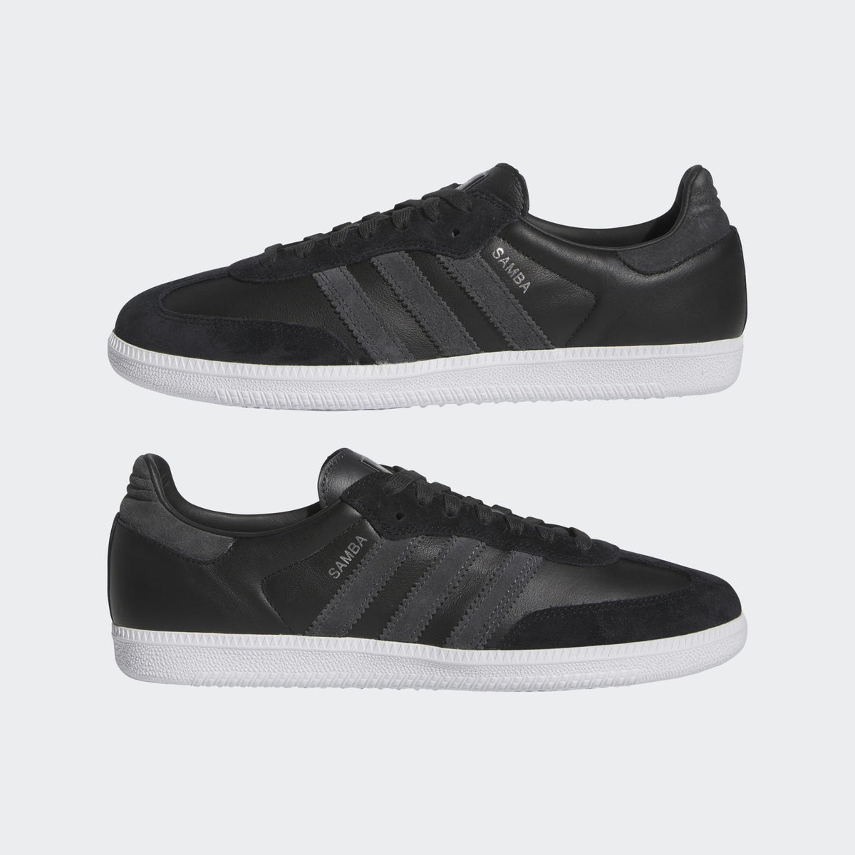 IG7572 adidas Originals Samba ADV Core Black Carbon Silver Metallic (Men's)