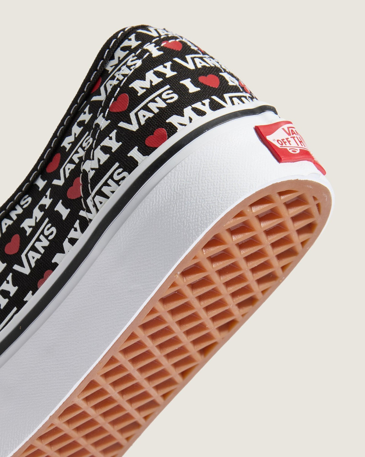 VN000EGACJI Vans Authentic I Love My Vans Mono Black (Men's)