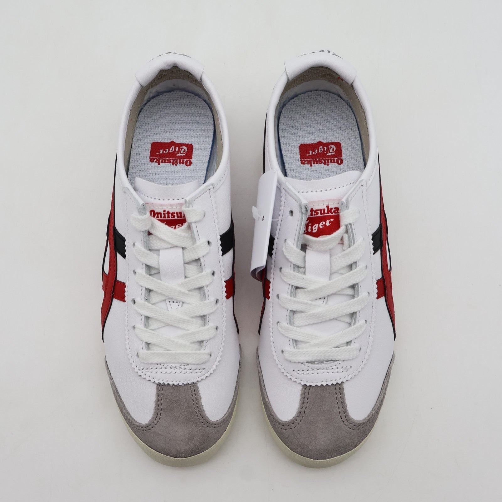 1183C102-105 Onitsuka Tiger MEXICO 66 WHITE CLASSIC RED (Men's)