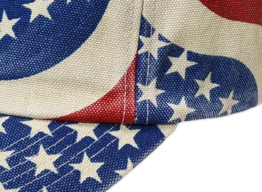 Supreme Pigment Coated S Logo 6-Panel "Flag"