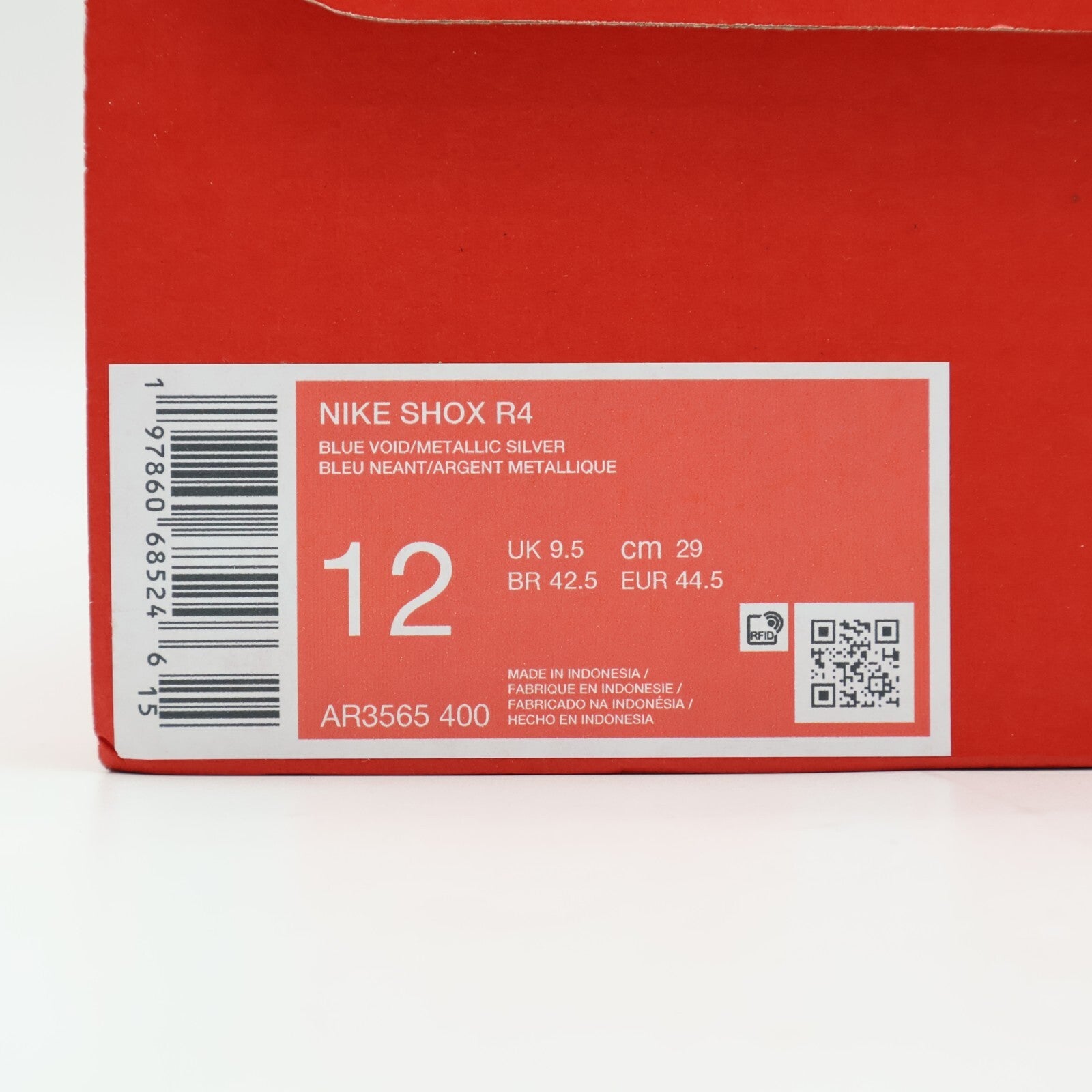 AR3565-400 Nike Shox R4 Blue Void (Women's)
