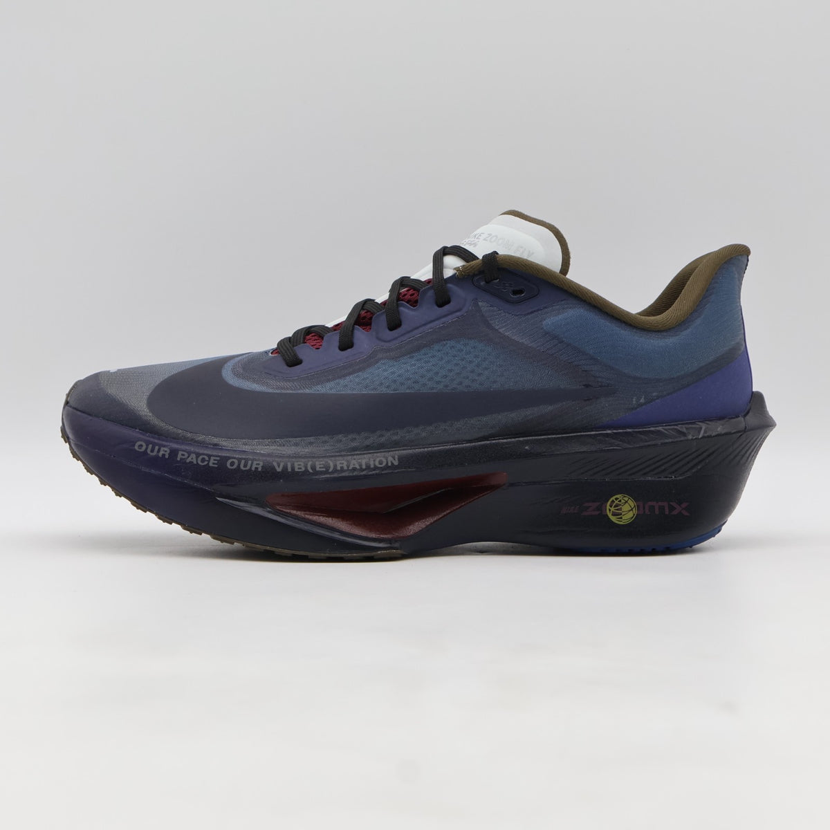 IQ3430-476 Nike Zoom Fly 6 Court Blue Burgundy Ash Deep Royal Blue (Men's)