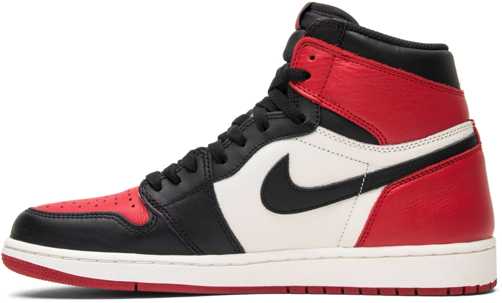 555088-610 Nike Air Jordan 1 Retro High OG "Bred Toe" (Men's)