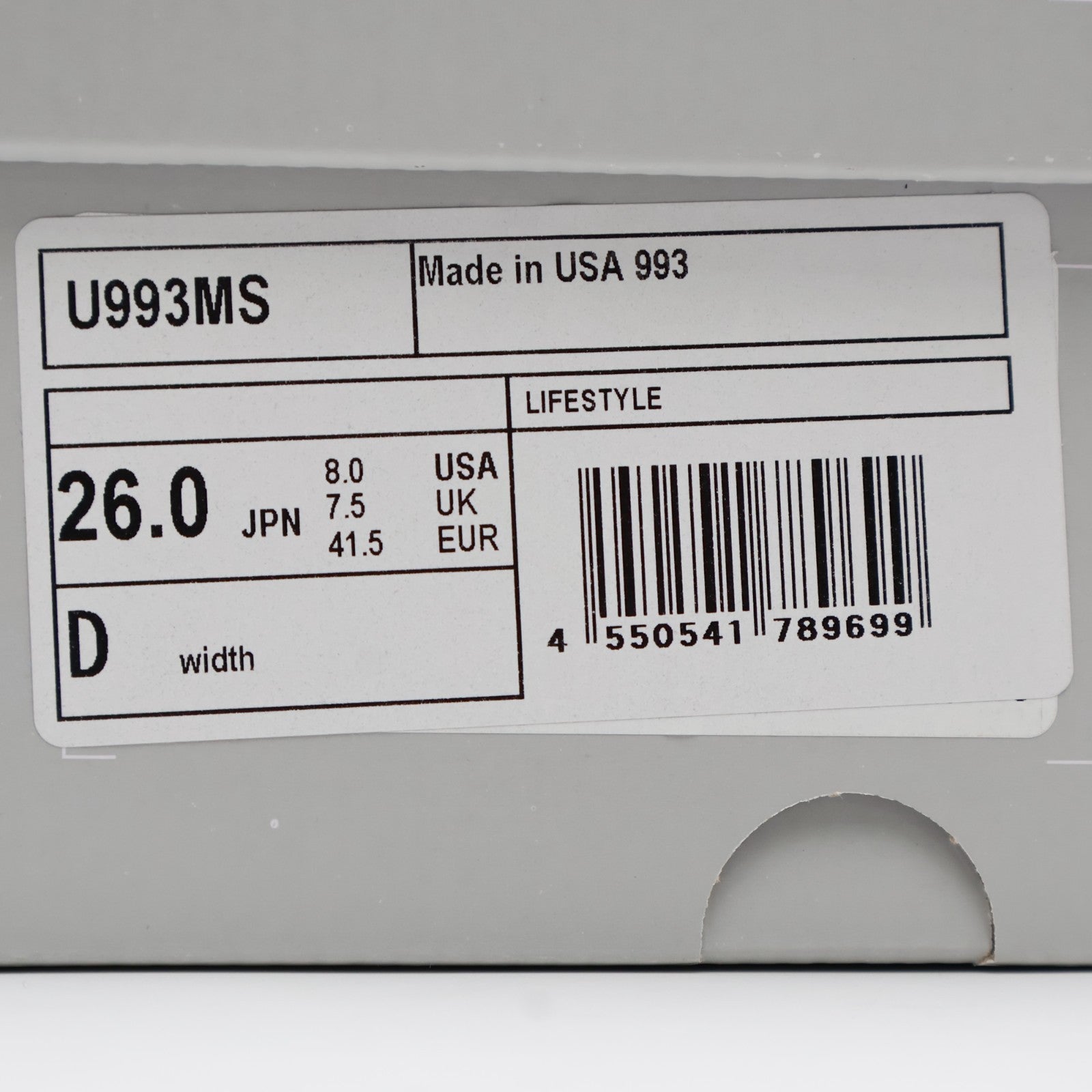 U993MS KITH Ã New Balance 993 Madison Square Garden Ancient Scroll (Men's)