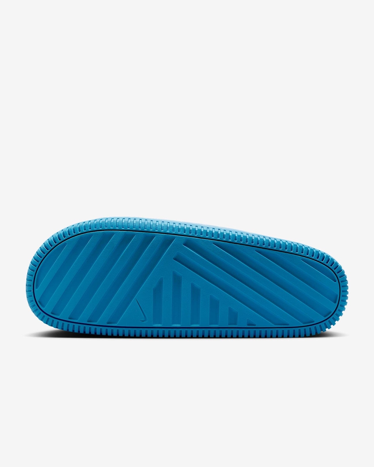 HQ1125-400 Nike Calm Printed Slide Coast Signal Blue Antarctica Coast (Men's)