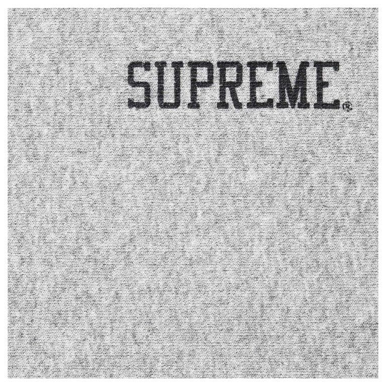 Supreme Washed Crewneck Heather Grey